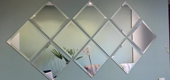 Affordable Wall Mirror Installation 580 x 275