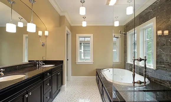 Cheap Bathroom Remodel near me 580 x 344